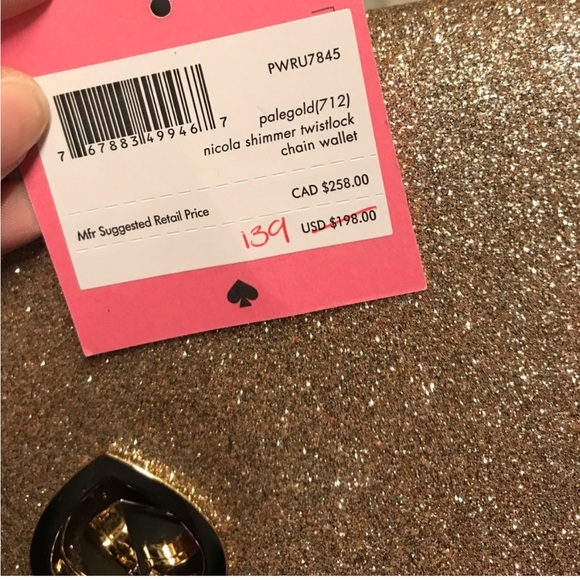 Kate Spade New York Nicola Shimmer Twistlock - Picture 6 of 7